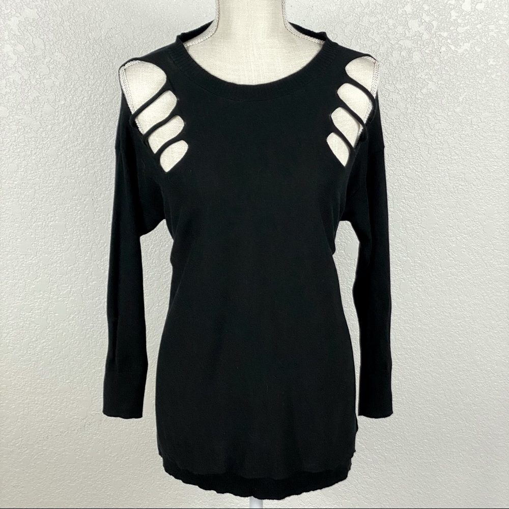 NWOT Planet By Lauren G Cut Out Sweater